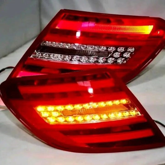 W204 LED Tear Drop Tail Lamps